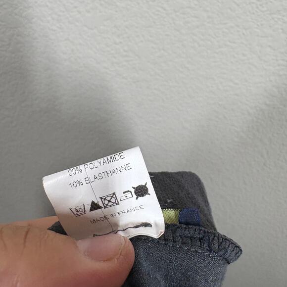 Oggi 5 Womens Size Medium Lola Faux Leather Pants Gray Skinny Pull On France - Picture 8 of 8